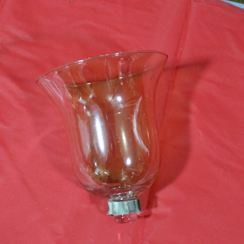 Vintage Amber Votive Cup